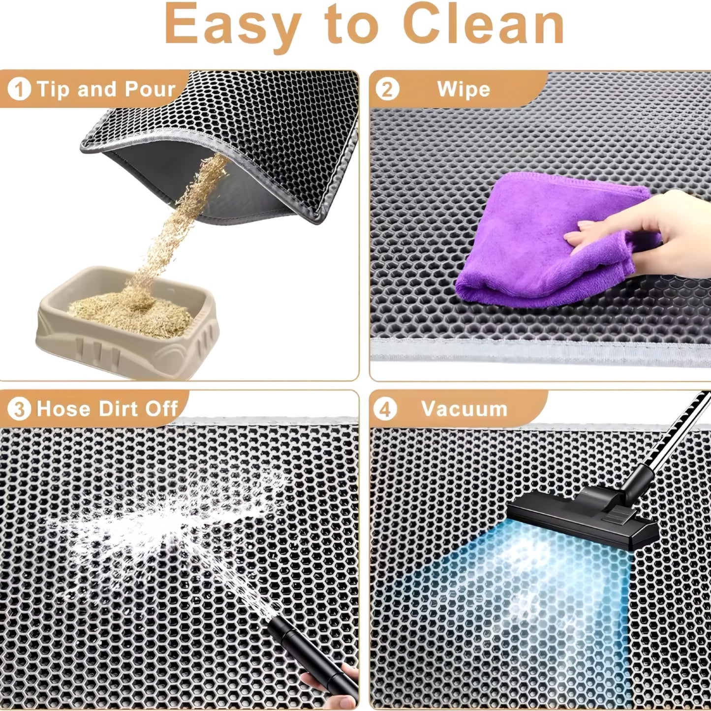 Double Layer Cat Litter Mat